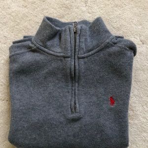 1/4 zip Polo pullover